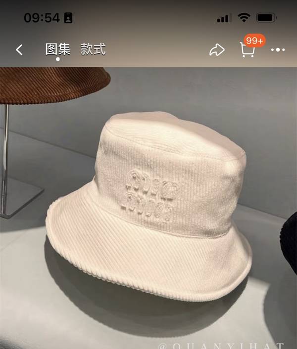 Miu Miu Hat MUH00122 Miu Miu Hat MUH00122